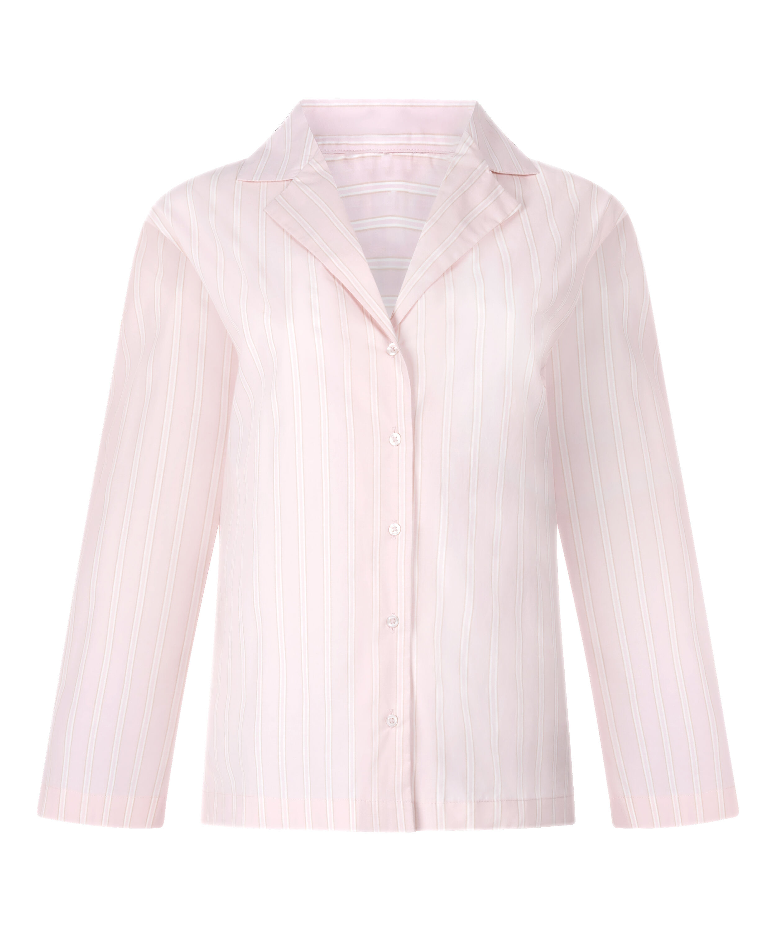 Pyjamatopp Bomull Poplin, Rosa