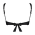 Scallop triangle bikinitopp, Svart