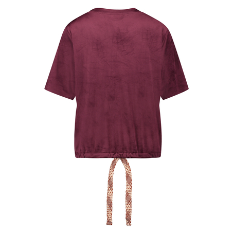 Kortermet velurtopp, R&oslash;d