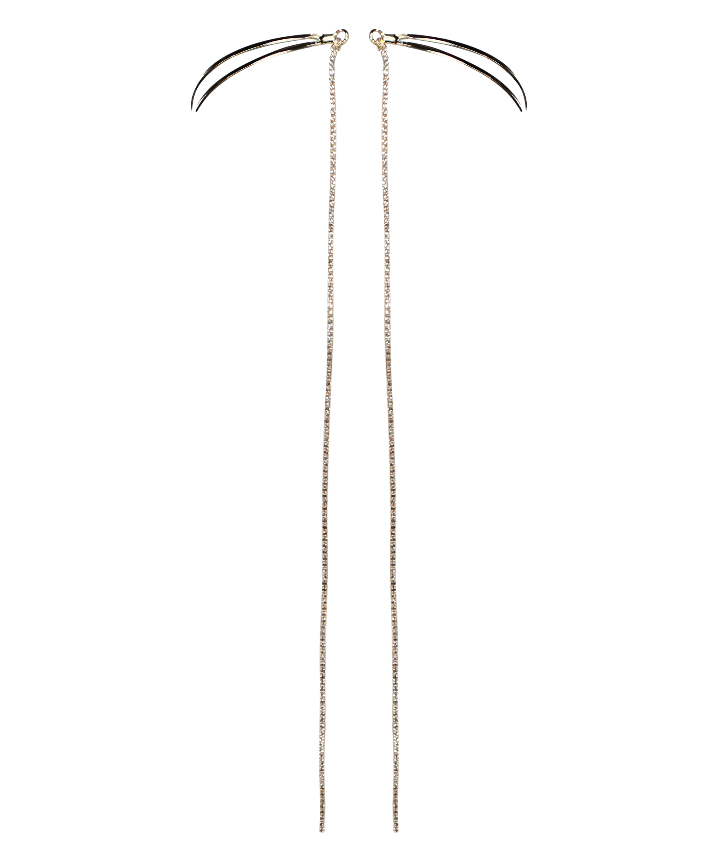 Stramt halskjede, Gul, main