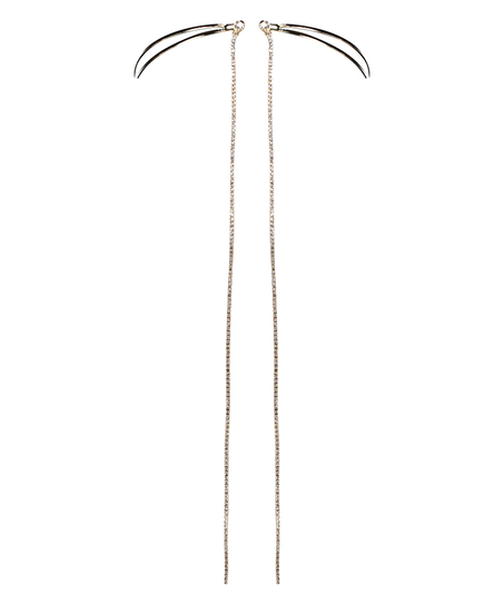 Stramt halskjede, Gul