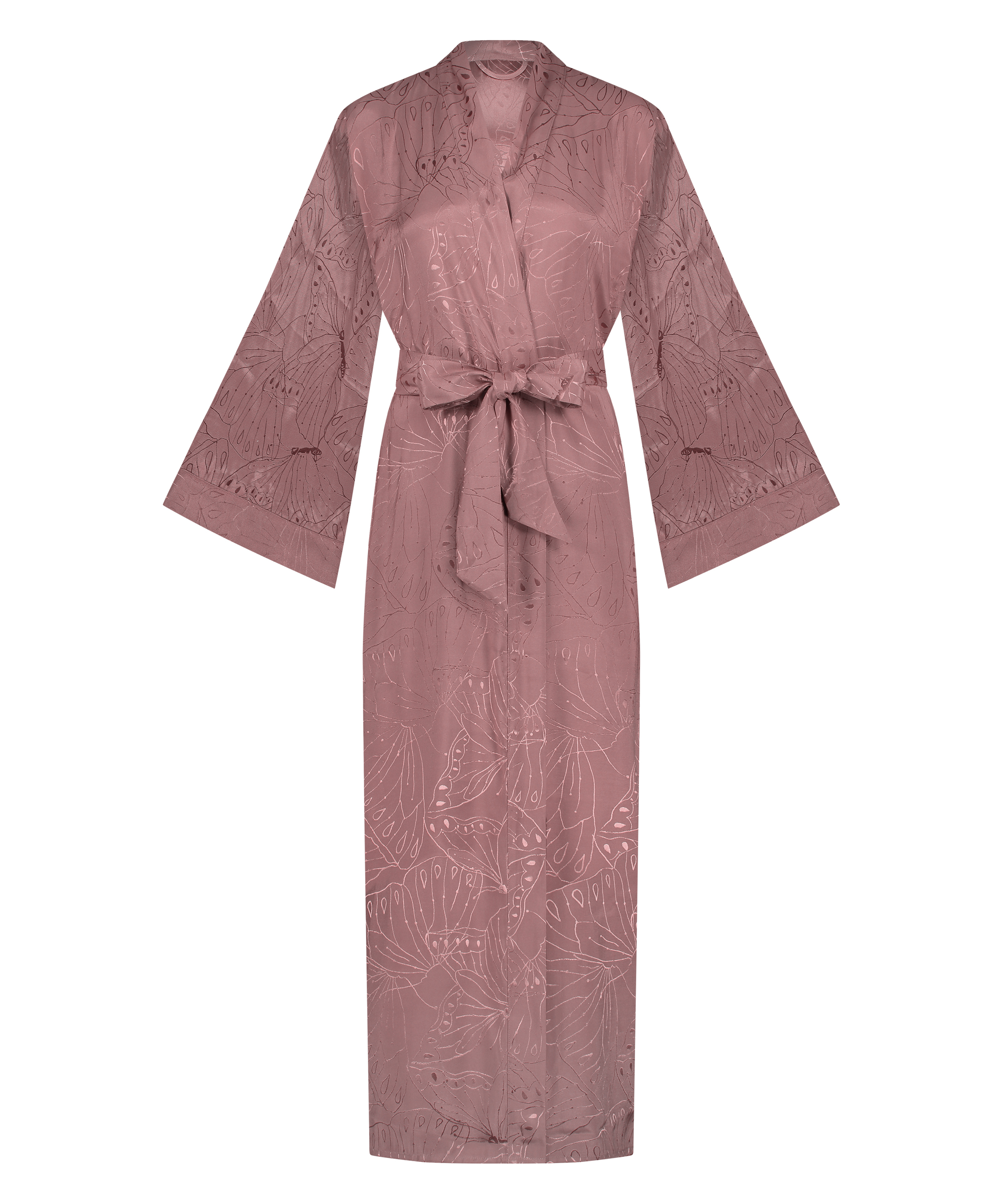 Lang kimono, Rosa, main