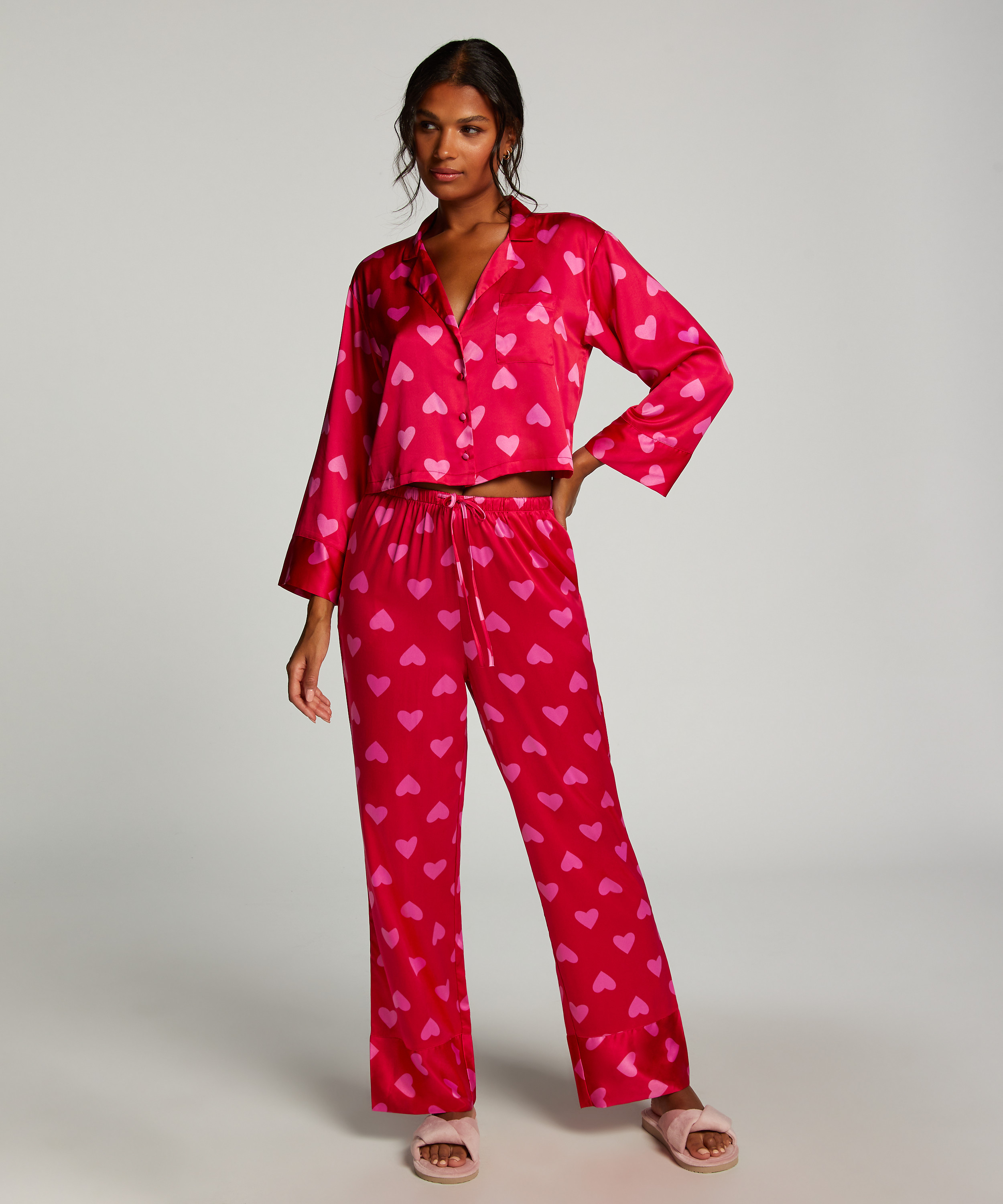 Satengbukser, R&oslash;d, main