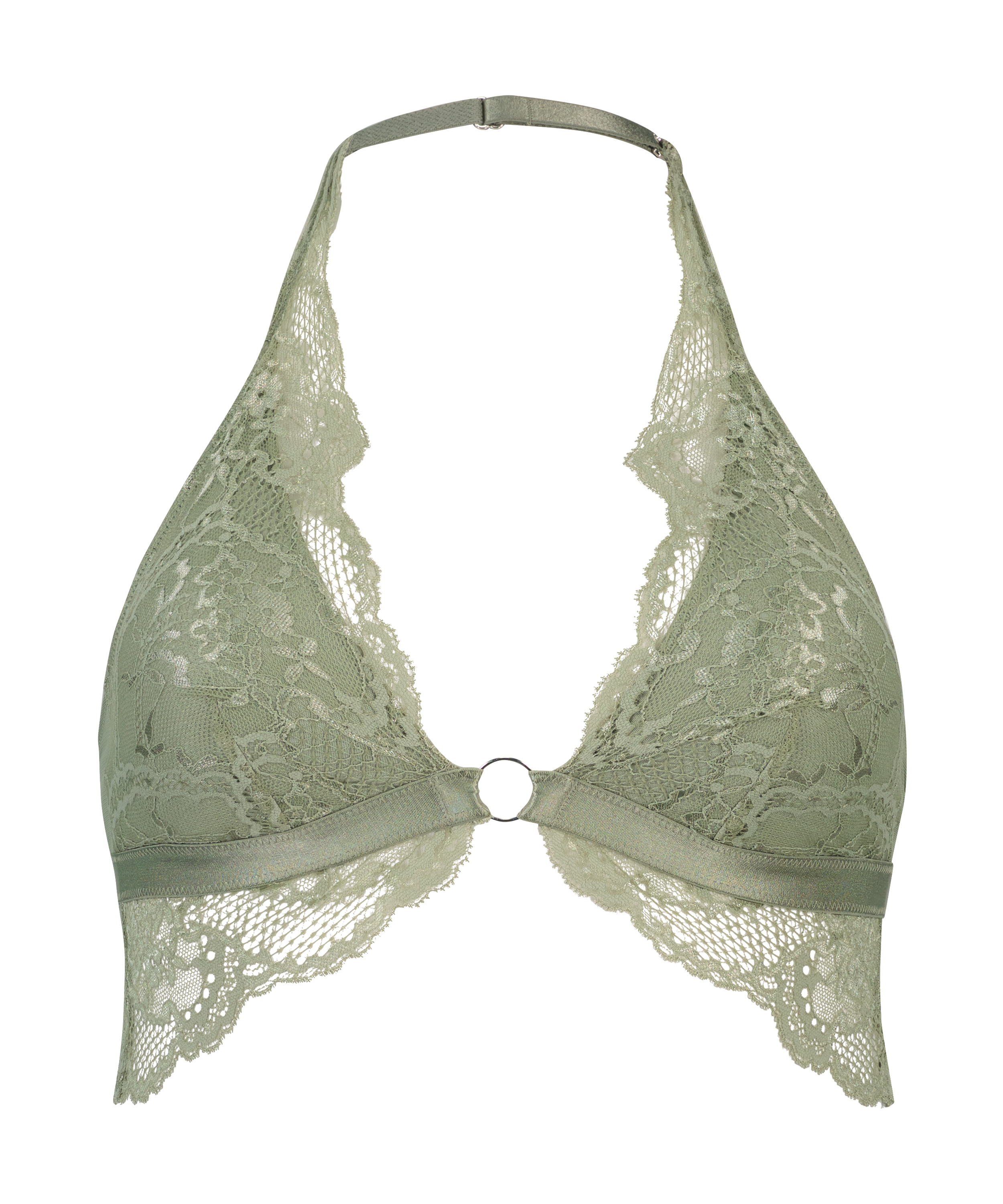 Amber polstret bralette, Gr&oslash;nn, main