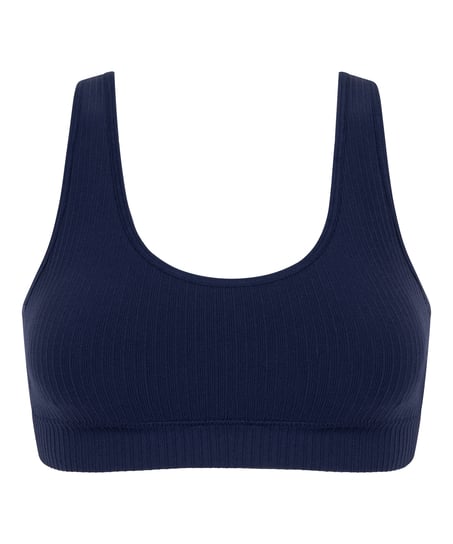 Bralette Scoop Dianne, Blå