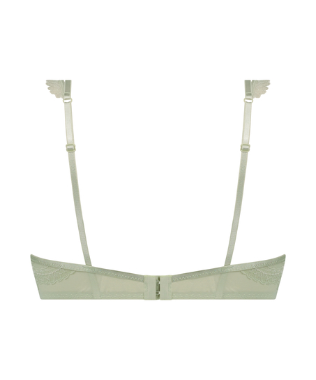 Uvattert bh med bøyle Meghan, Grønn