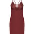 Zara satengunderkjole, Rød