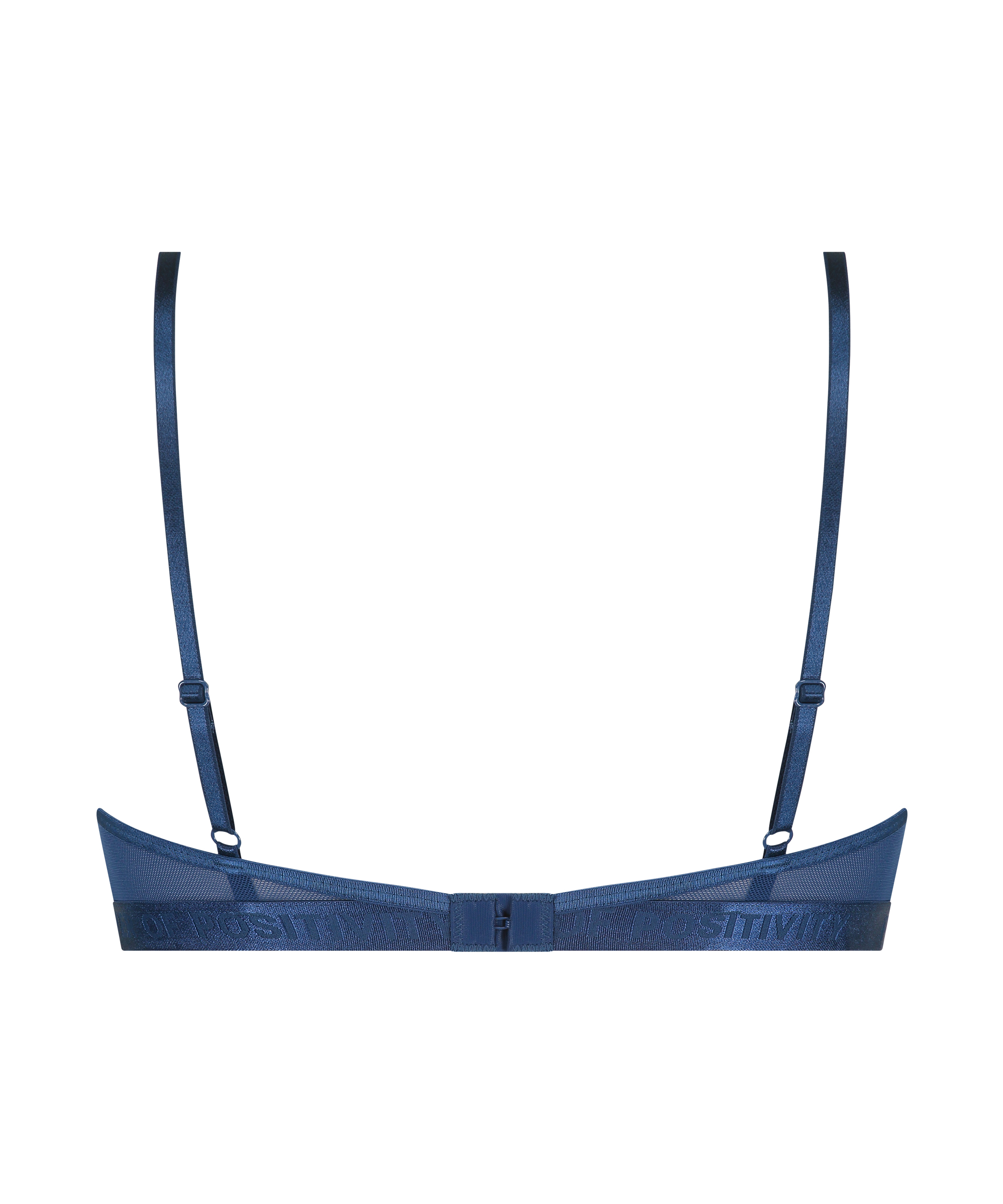 Uvattert bh med bøyle Honey, Blå, main