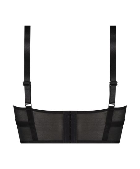 Korsettopp Boo, Svart