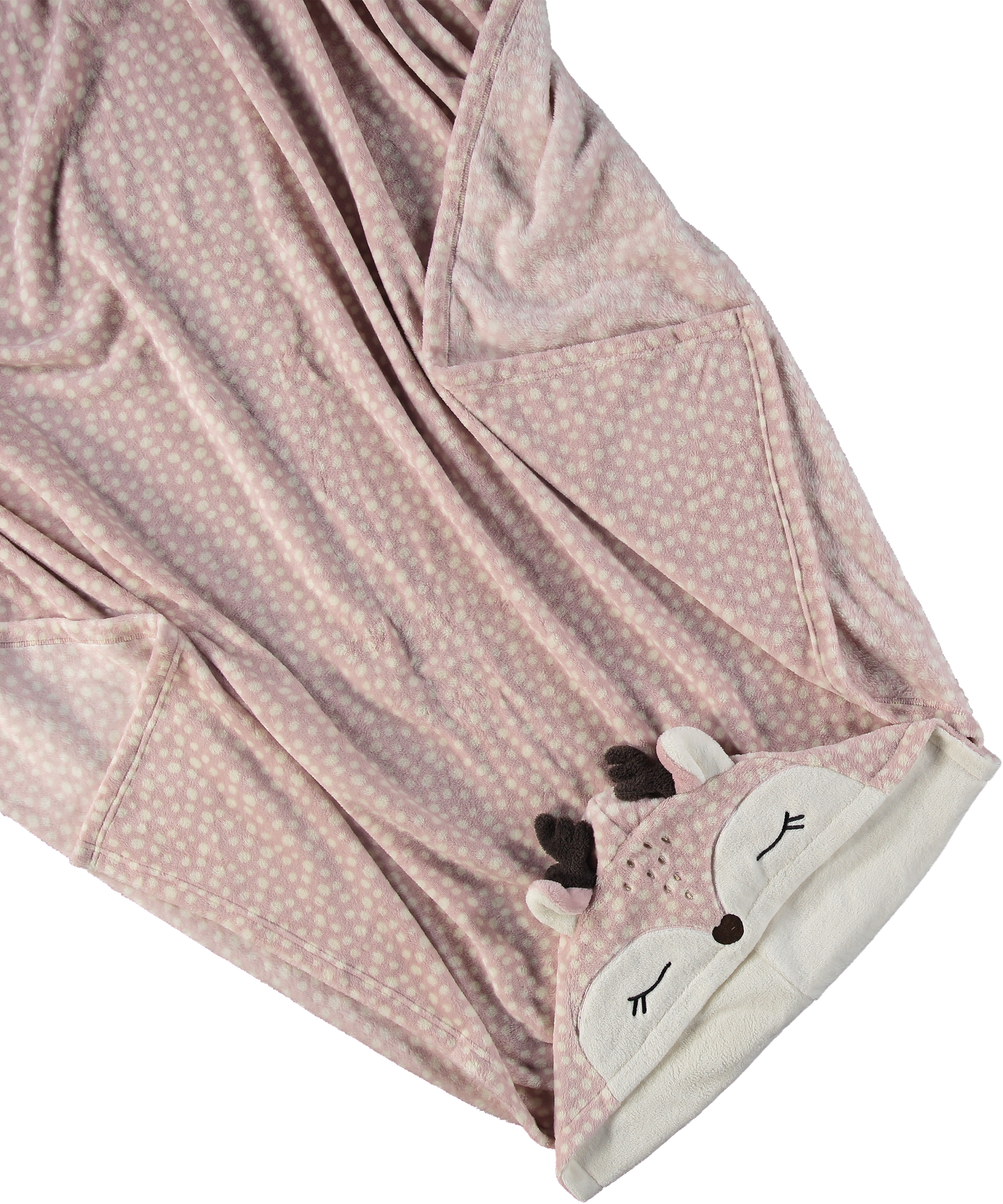 Reindeer cuddly blanket, Rosa, main