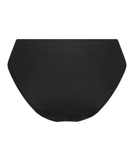 Rio Bikini Underdel Scallop, Svart