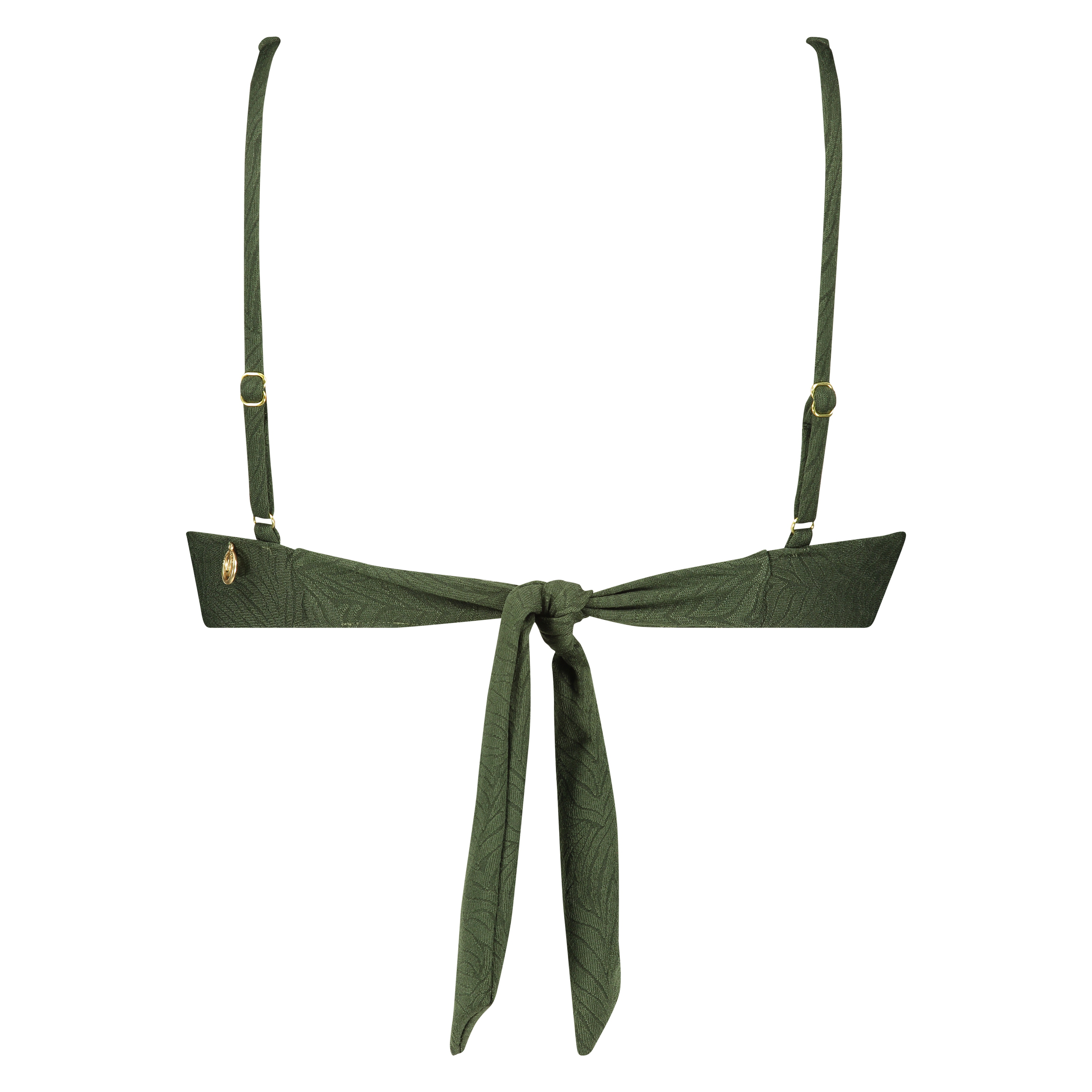 Uvattert bikinitopp med spiler Bayside Doutzen, Grønn, main