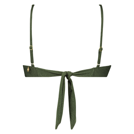Uvattert bikinitopp med spiler Bayside Doutzen, Grønn