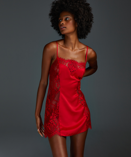 Jennifer slipkjole, R&oslash;d