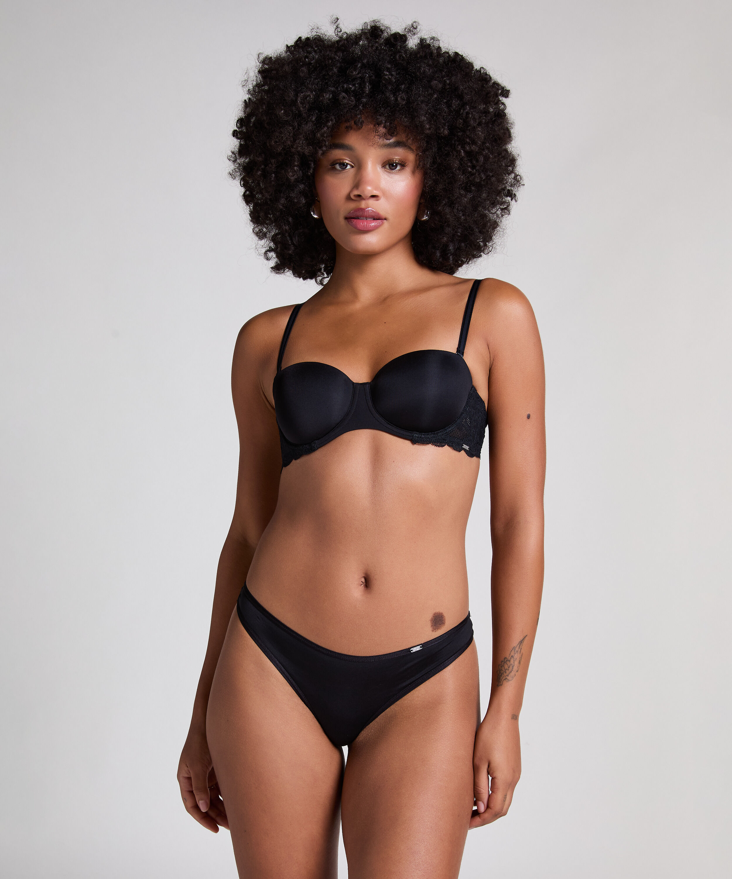 Vattert bh met bøyle stroppefri Angie