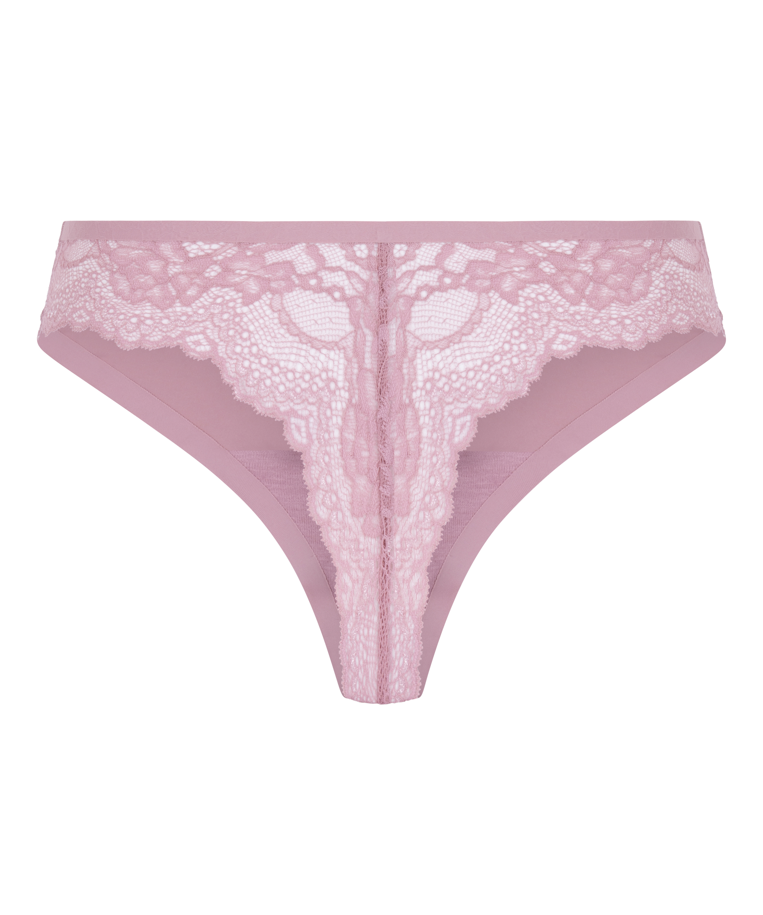 Invisible g-streng Lace Back, Rosa, main