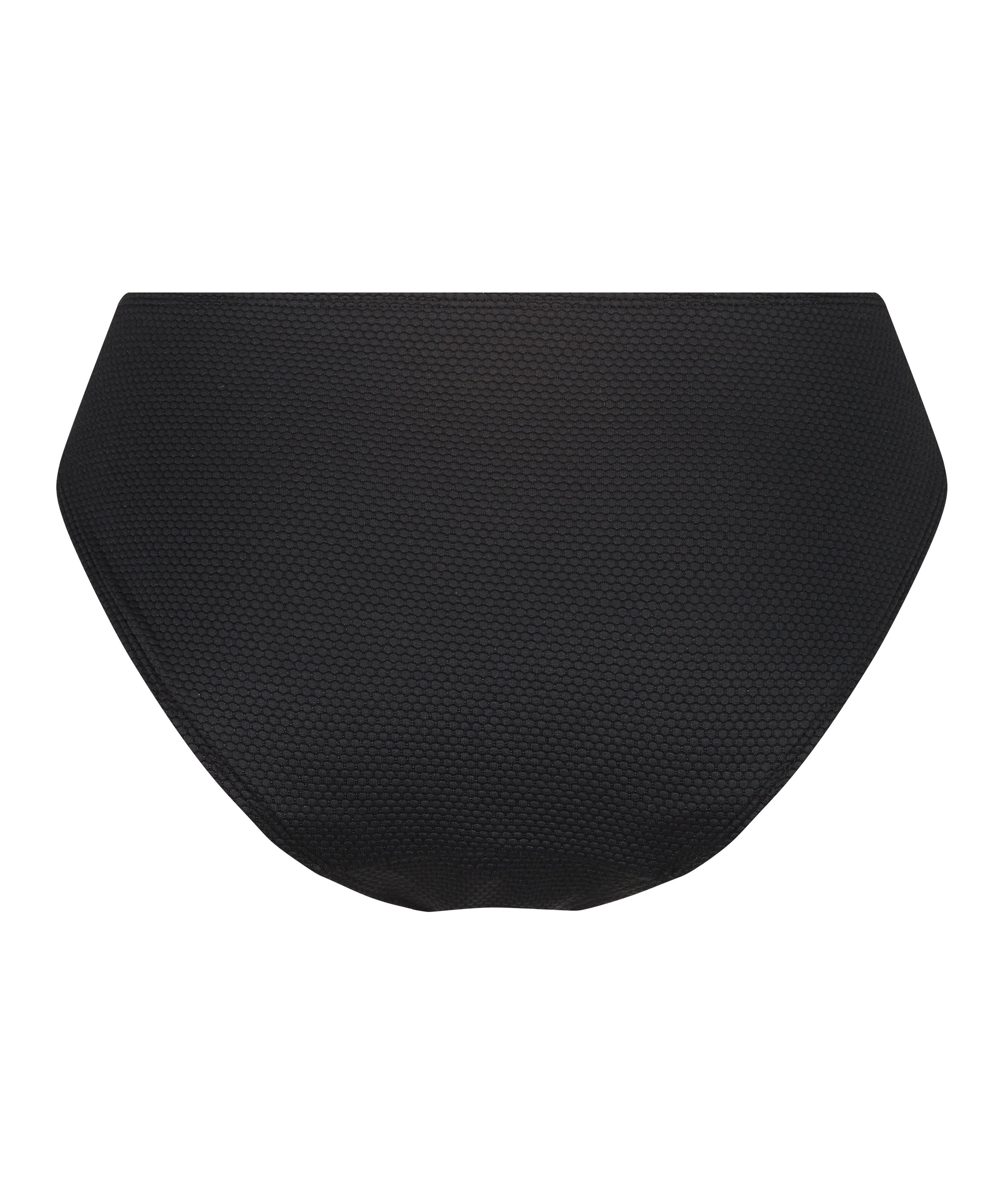 Rio Bikini Underdel Scallop, Svart, main