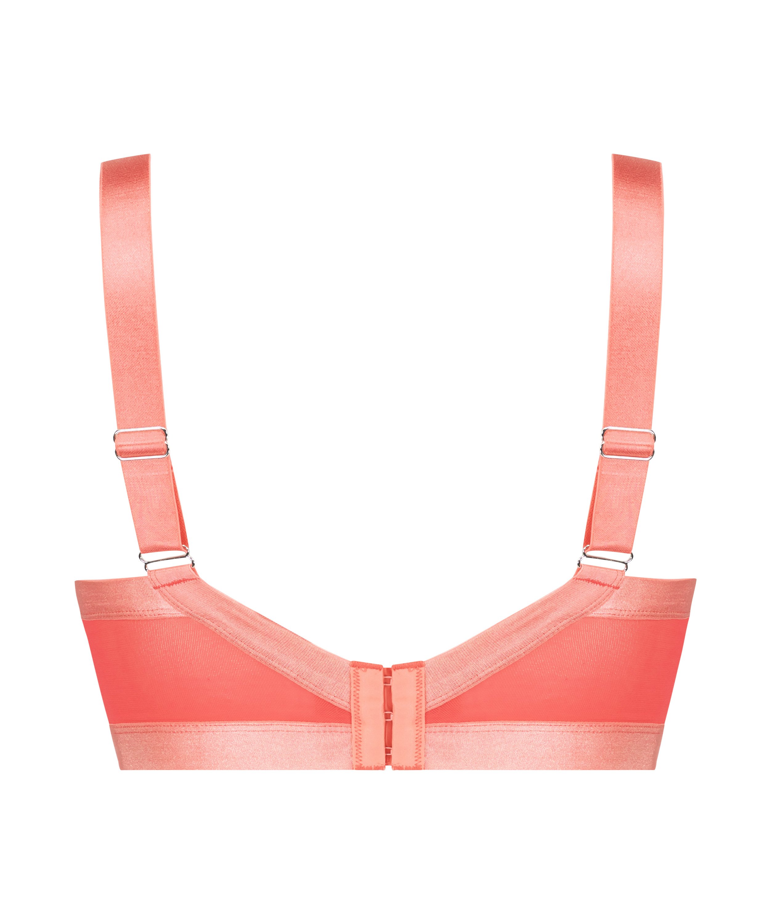 Uvattert bh med bøyle longline Hana, Rosa, main