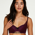 Selene padded underwired bra, Lilla