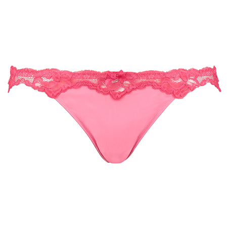 G-streng Secret Lace, Rosa