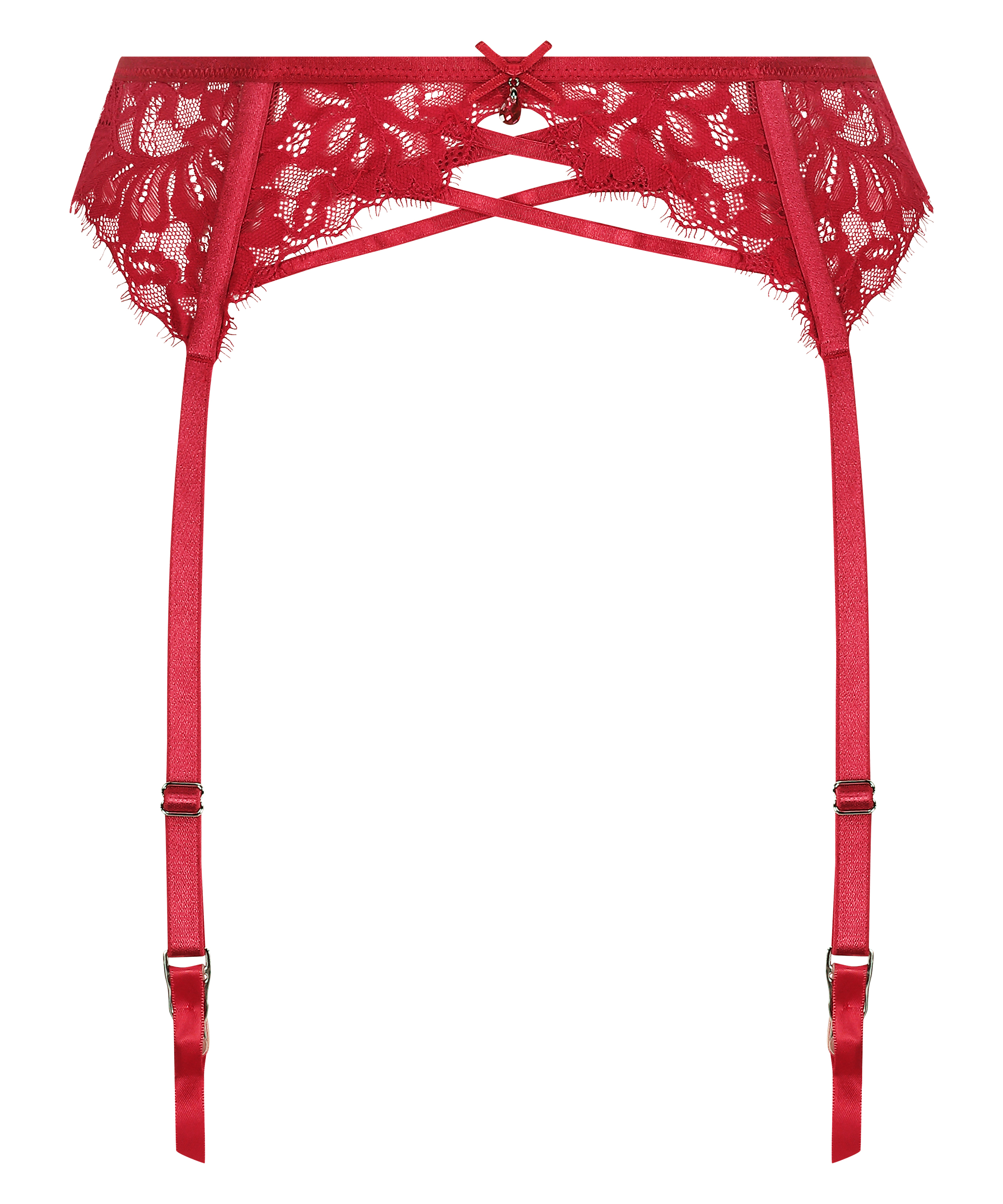 Strømpeholdere Charlotta, Rød, main