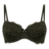 ﻿Vattert bh med bøyle Teddy, Grønn