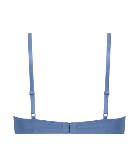 Vattert bh med b&oslash;yle Plunge, Bl&aring;