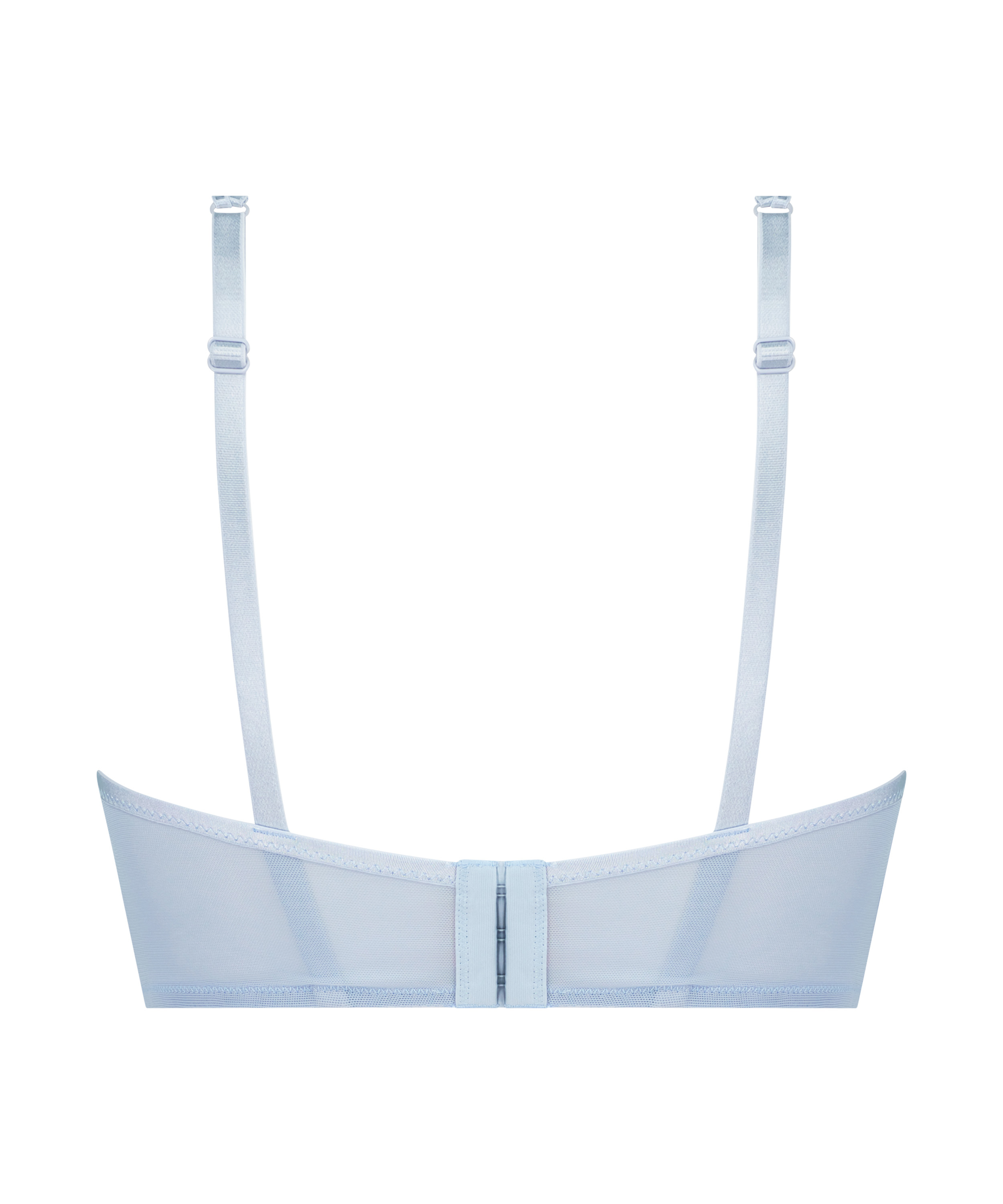 Polstret Longline-BH med b&oslash;yle Catrin, Bl&aring;, main