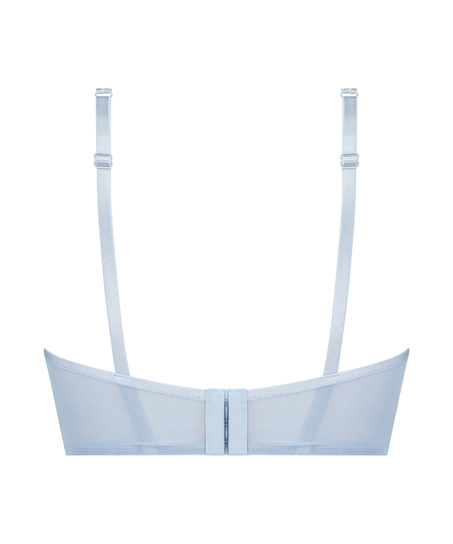 Polstret Longline-BH med b&oslash;yle Catrin, Bl&aring;