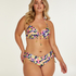 Hawaii Polstret push-up bikinitopp, Hvit