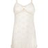 Darcy Slipdress Allover Lace, Hvit