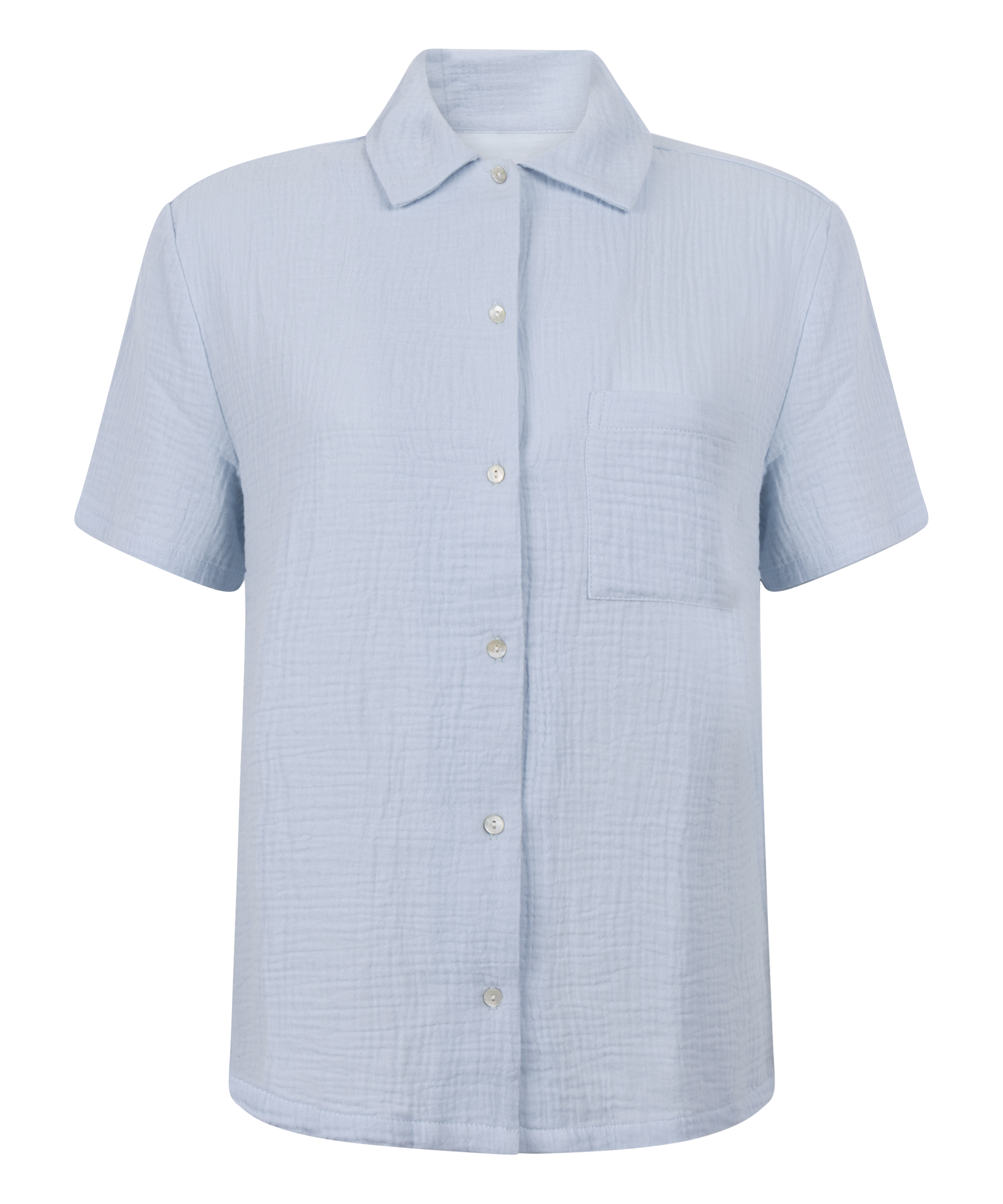 Muslin-jakke, Blå, main