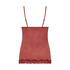 Cami-topp Velours Lace, Rosa