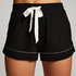 Essential shorts i jerseystoff, Svart