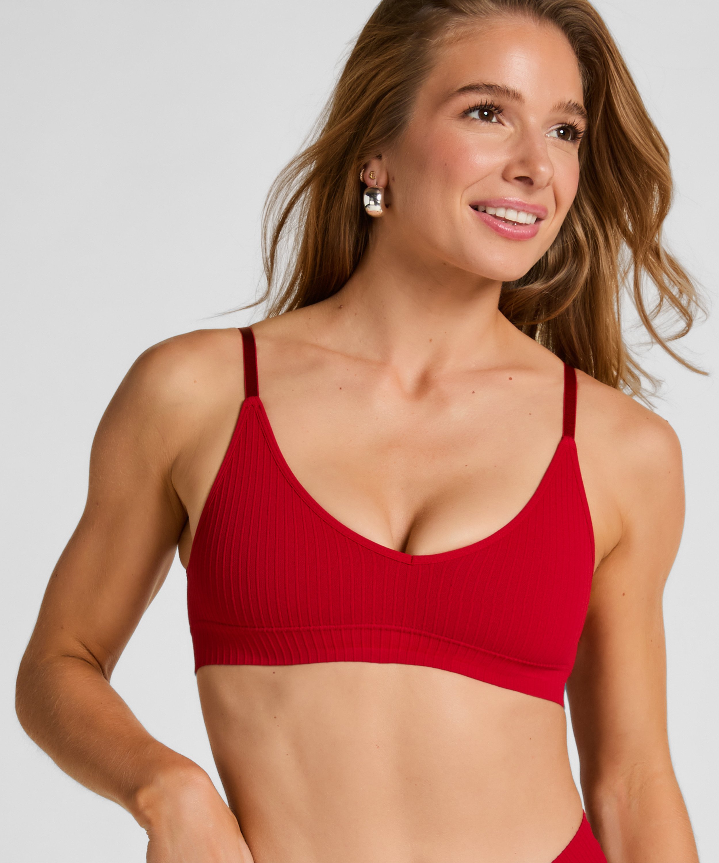 Bralette Dianne, R&oslash;d, main