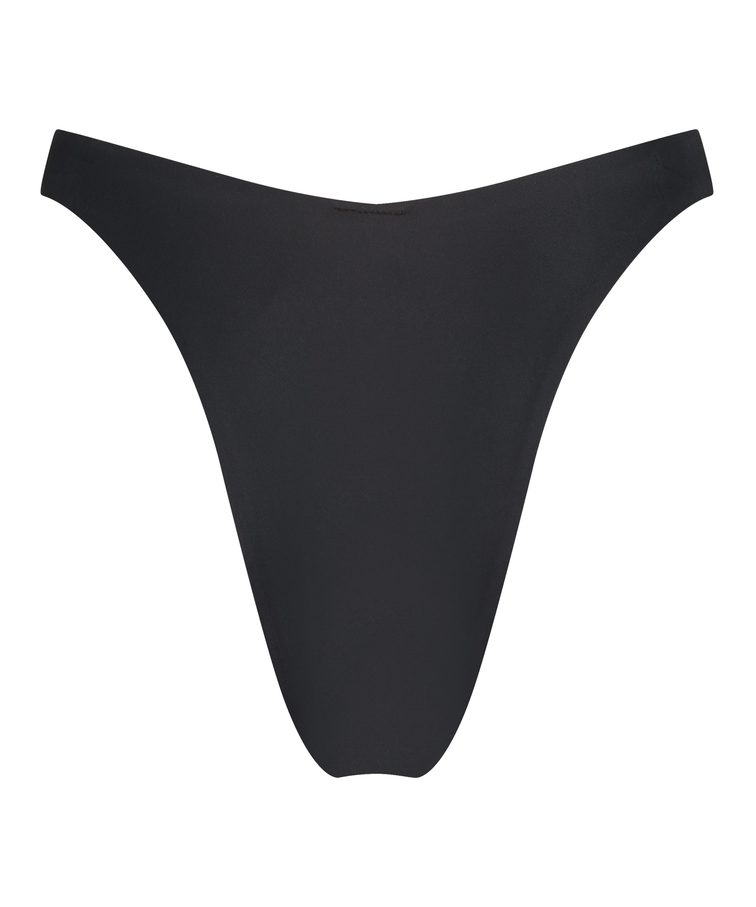 Høykuttet Bikini Underdel Luxe, Svart, main