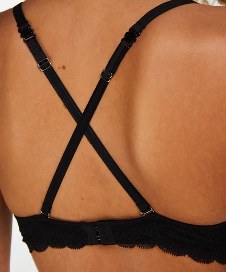 Angie foret BH med bøyle, Svart