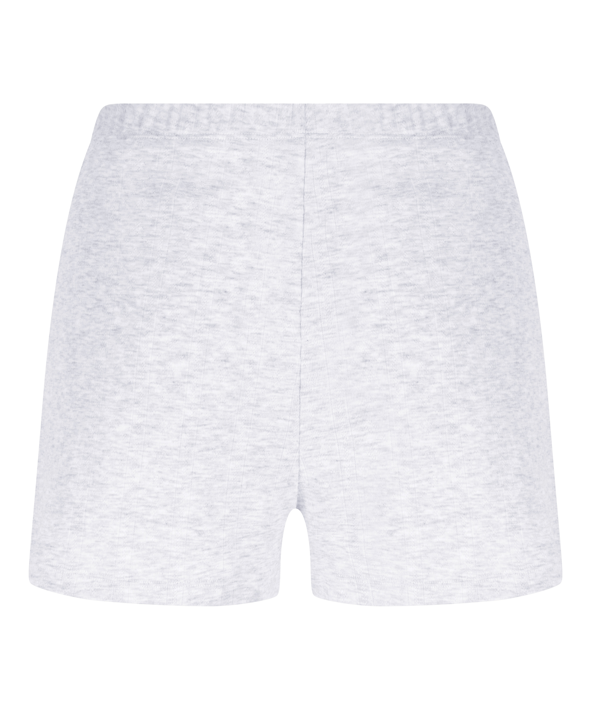 Pointelle shorts, Grå, main