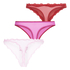 Valentine Thong Giftset, Rosa