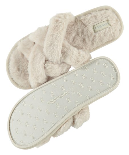 Bobby slippers, Beige
