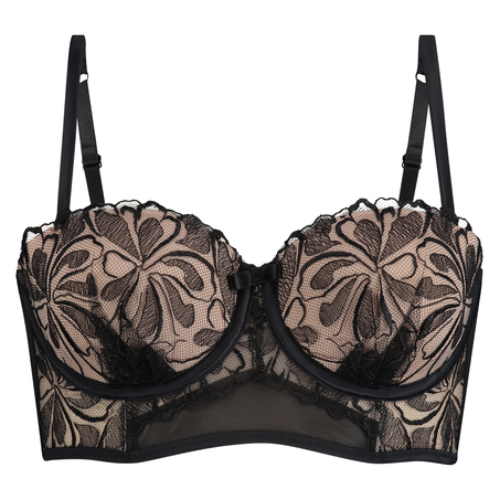 Reem Padded Underwired Bra, Svart