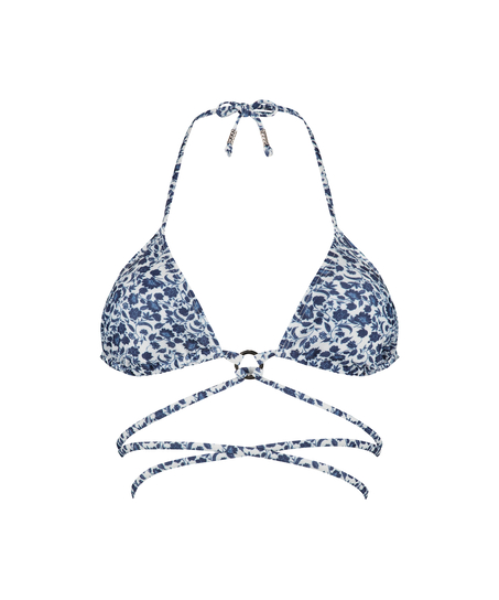 Morocco trekant-bikinitopp, Hvit