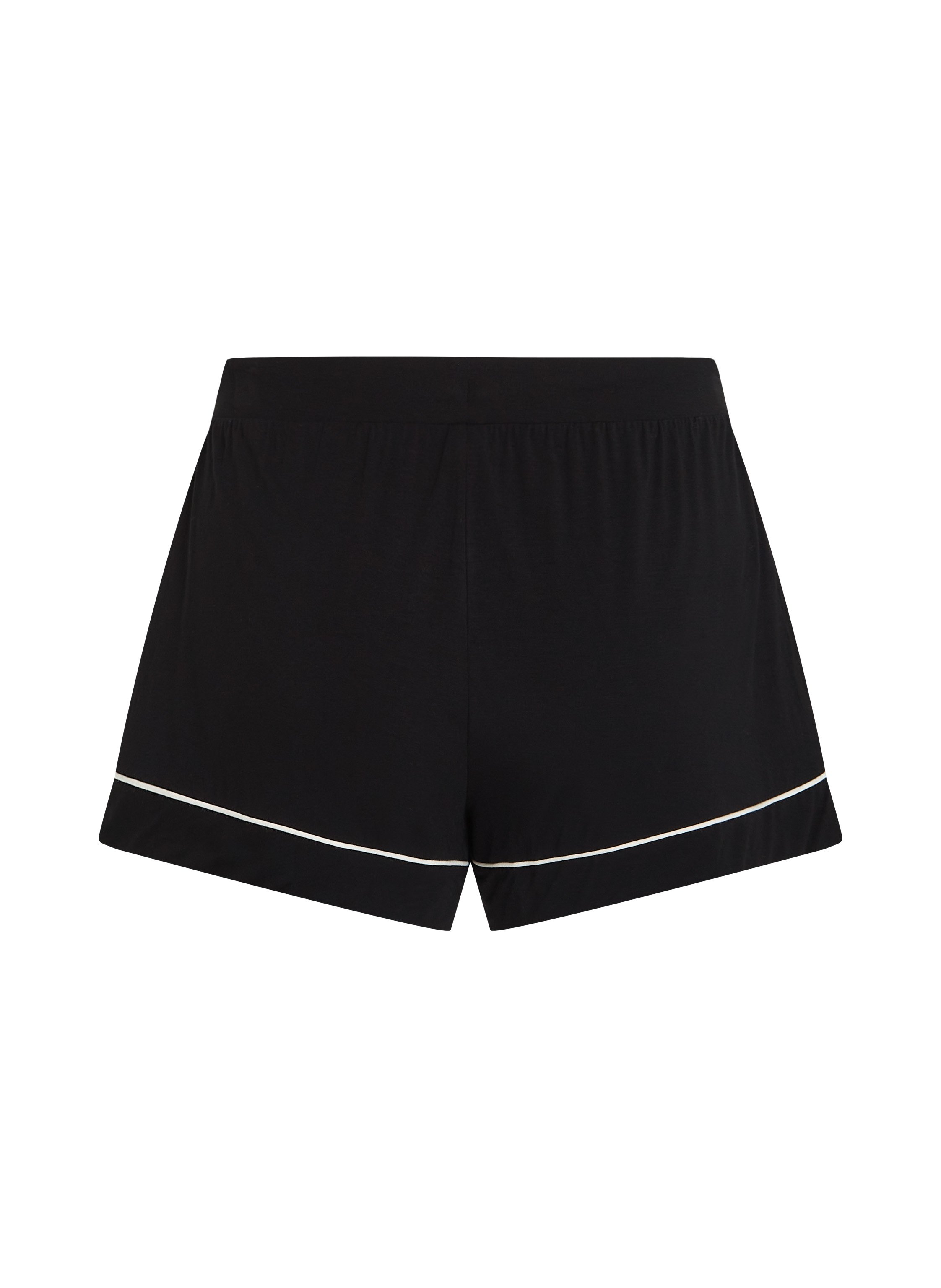 Essential shorts i jerseystoff, Svart, main