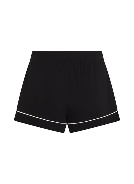 Essential shorts i jerseystoff, Svart