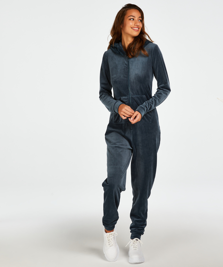 Velvet onesie, Blå