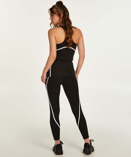 HKMX Ayla topp med smal passform, Svart