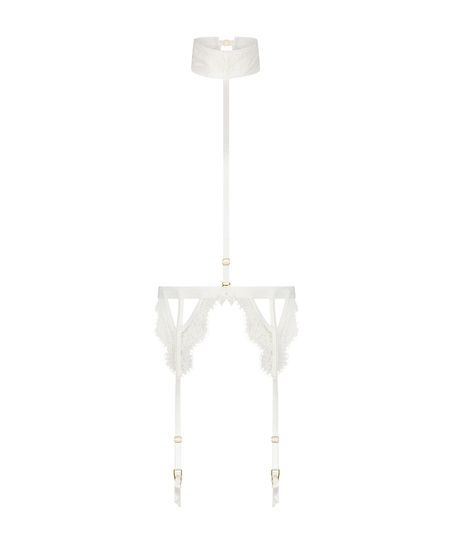 Private strømpeholder Seraphina, Hvit