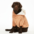 Fleece hunde-onesie, Brun