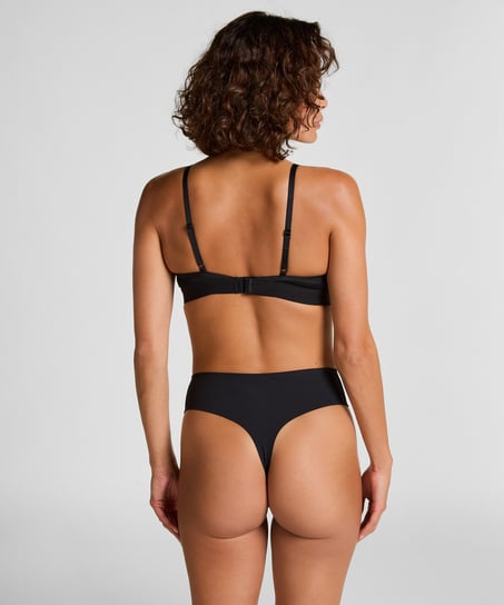 Vattert bh uten bøyle Sophie, Svart