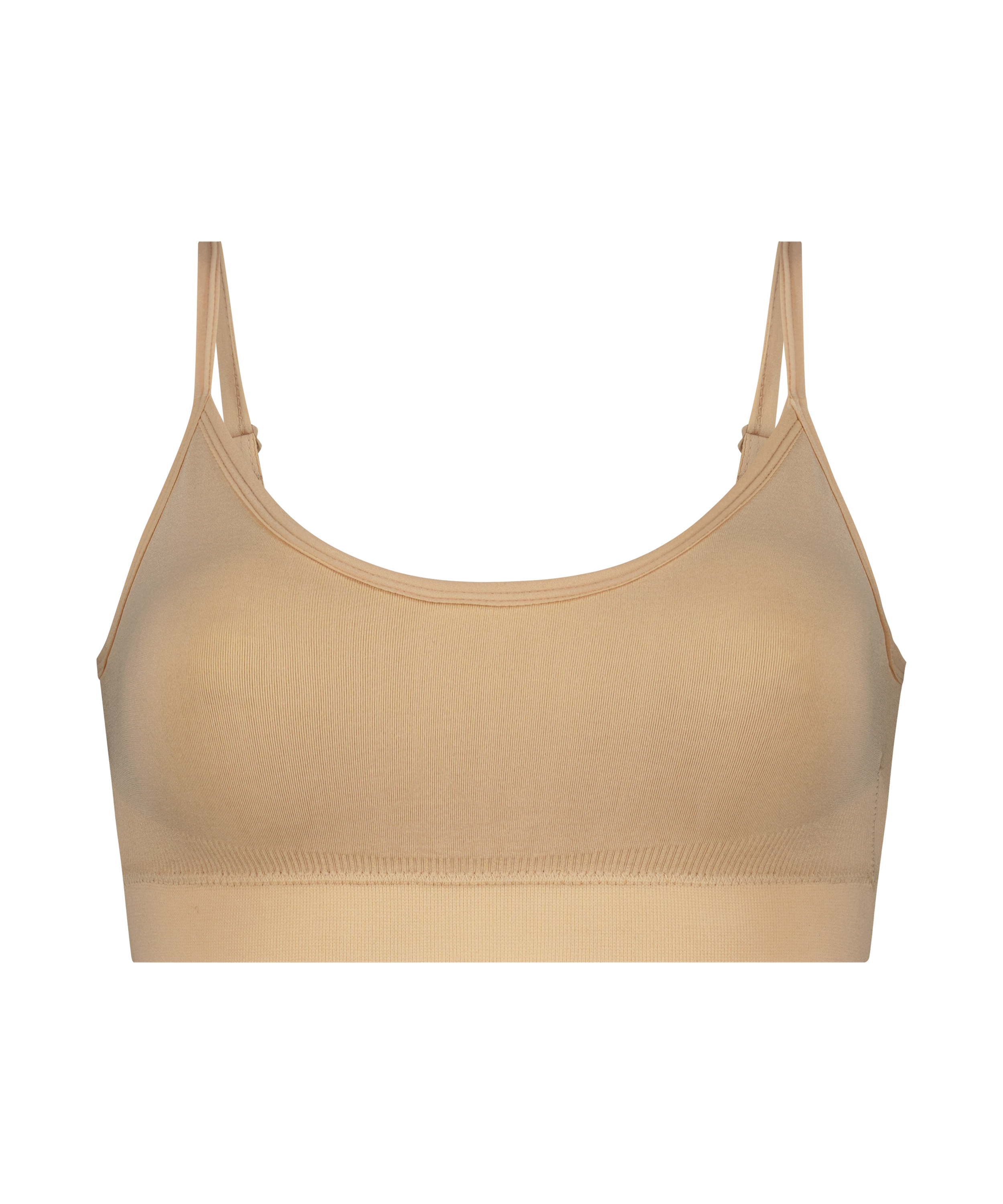 ﻿Strappy Bralette, Beige, main